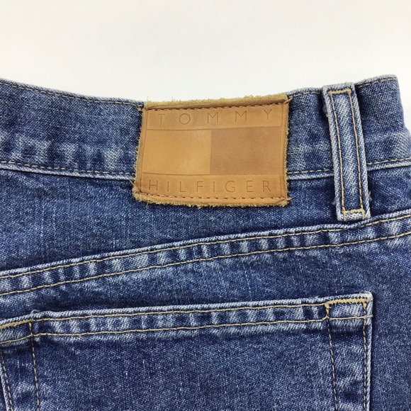 New Vintage Tommy Hilfiger Denim jean shorts  10 - Picture 4 of 8